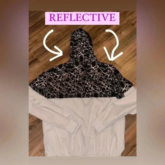 CSG 3M Reflective windbreaker jacket - Picture 4 of 6